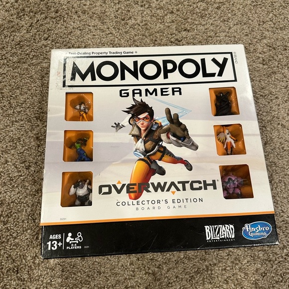 Monopoly gamer Overwatch monopoly gamer board game collector’s edition - Picture 1 of 4